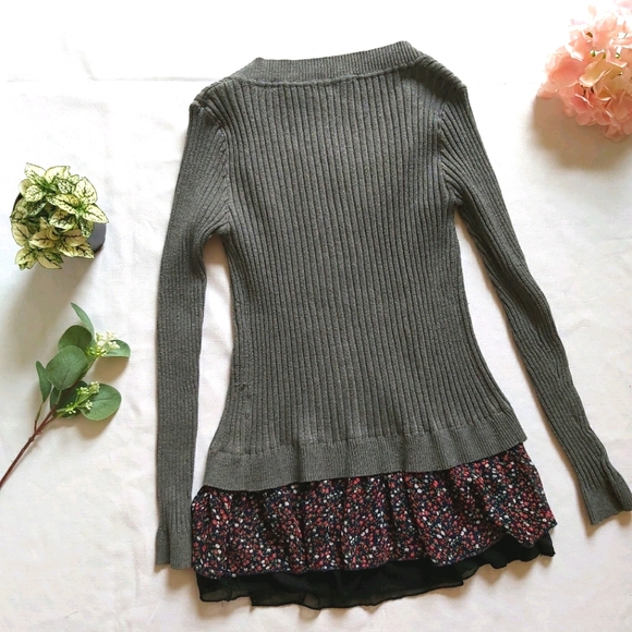 Floral Long Sleeve Blouse - Picture 2 of 4